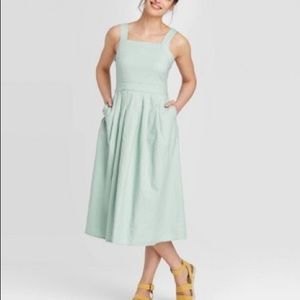 Universal Thread Mint Sleeveless Midi Dress Size 2